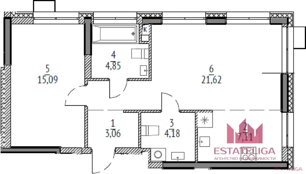 Продажа квартиры, Автомобильный проезд - Фото 11