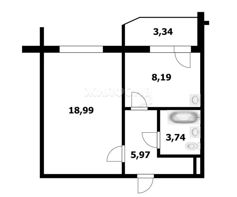 Продажа квартиры, Новосибирск, ул. Рябиновая - Фото 10