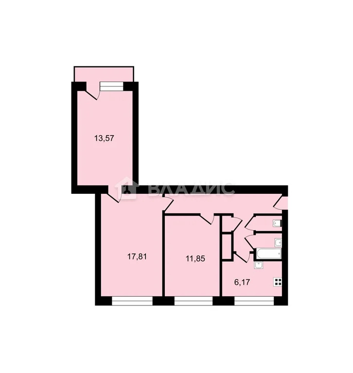 Санкт-Петербург, улица Руднева, д.8к2, 3-комнатная квартира на продажу - Фото 32