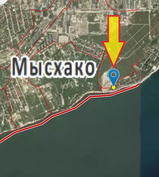 Мысхако ул центральная 1 карта - 87 фото