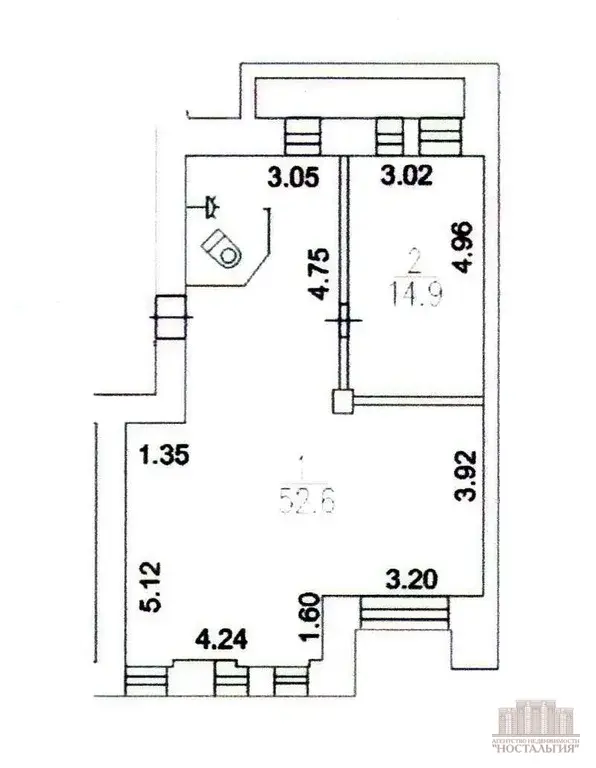 Продаю помещение свободного назначения 67.5м - Фото 4