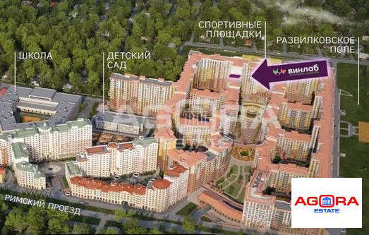 Продажа торгового помещения, Развилка, Ленинский район, Римский пр-д - Фото 2