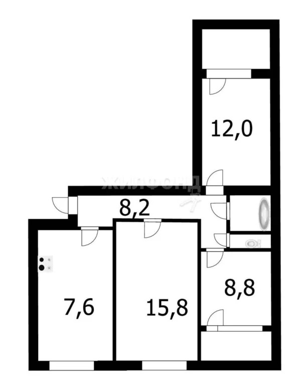 Продажа квартиры, Новосибирск, ул. Выборная - Фото 20