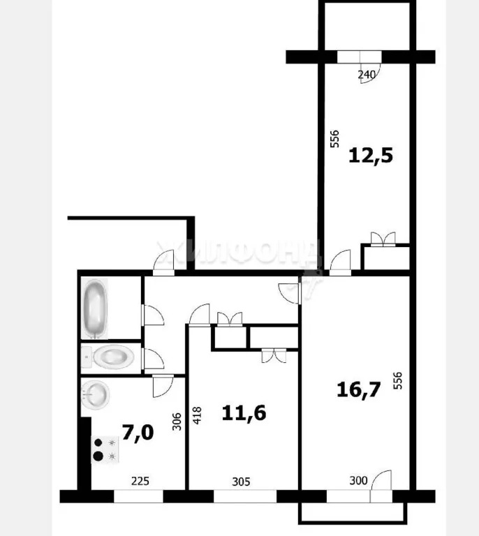 Продажа квартиры, Новосибирск, ул. Челюскинцев - Фото 17