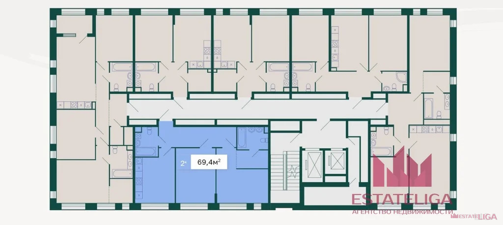 Продажа квартиры в новостройке, улица Петра Кончаловского - Фото 1