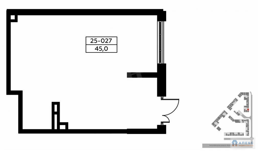 Продажа помещения (ПСН) пл. 45 м2 под  Коммунарка Калужское шоссе в ... - Фото 4