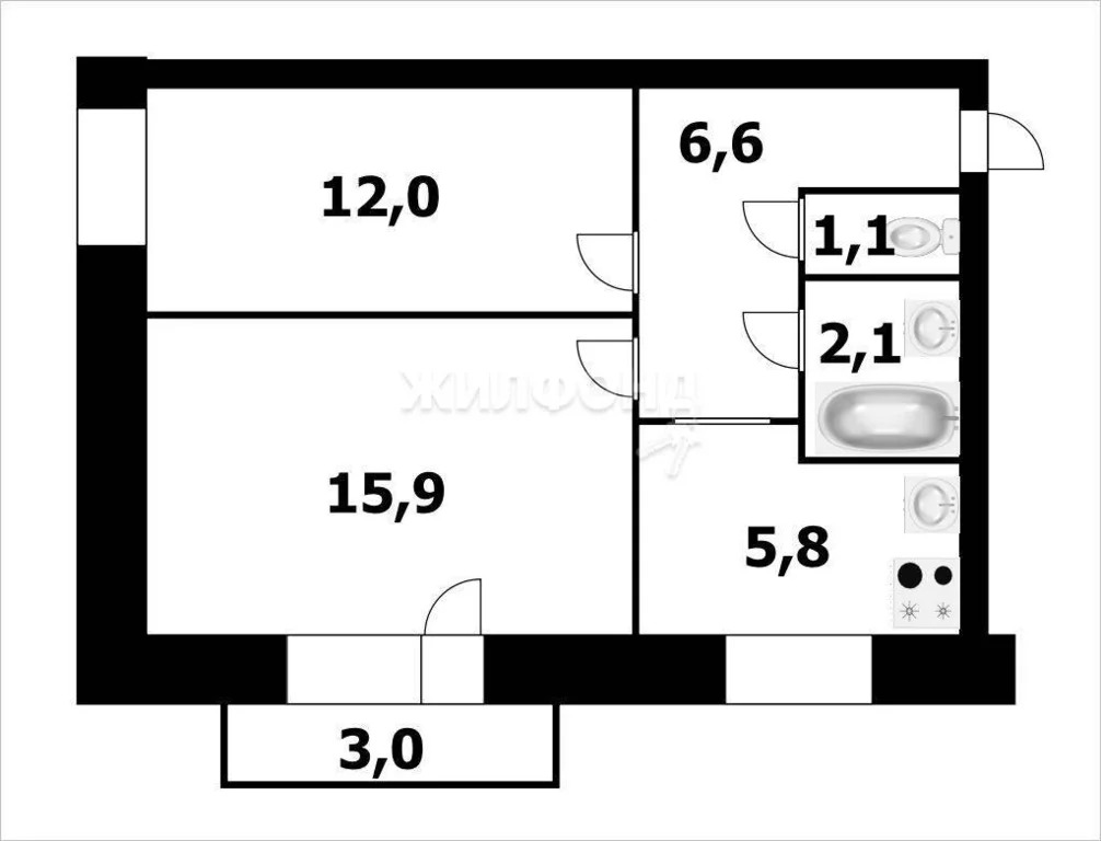 Продажа квартиры, Новосибирск, ул. Немировича-Данченко - Фото 19