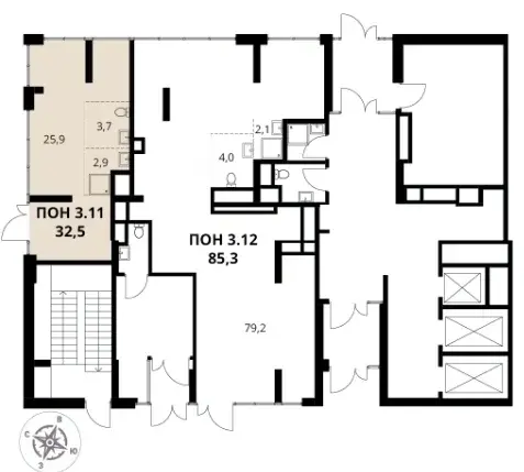 Продается помещение 32,5 м2 в современном жилом комплексе "1-й Измайло - Фото 5