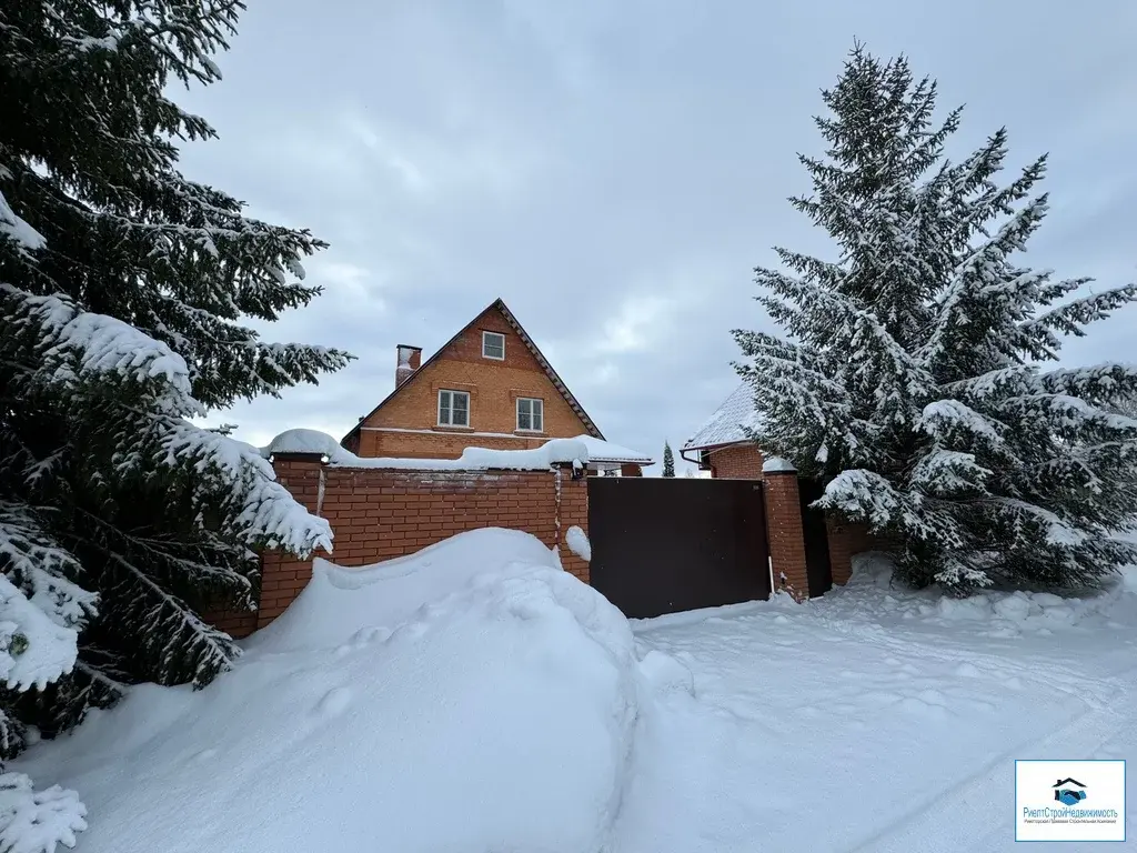 Кирпичный дом 254 кв.м. в д. Накипелово, 1 линия водохранища - Фото 32