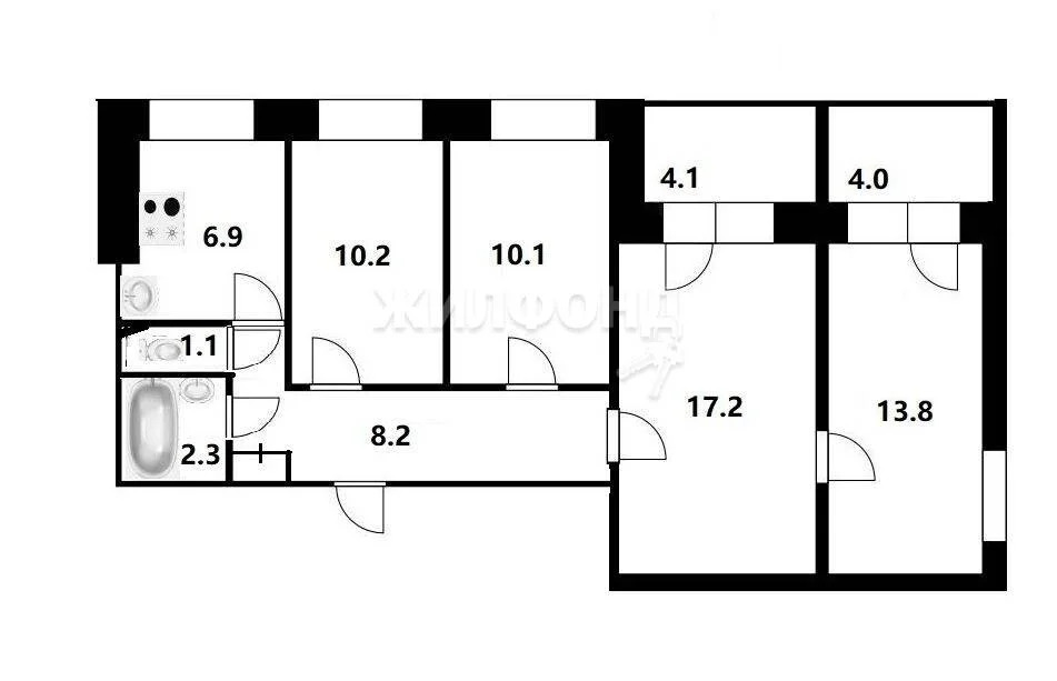 Продажа квартиры, Новосибирск, ул. Новосибирская - Фото 3