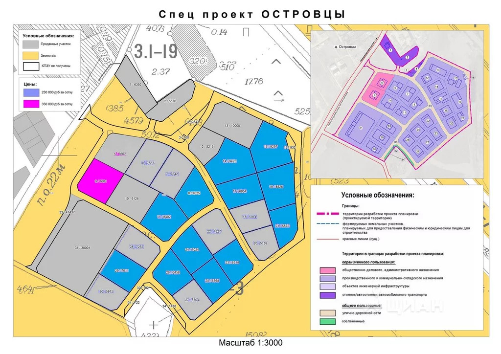 Новые островцы карта