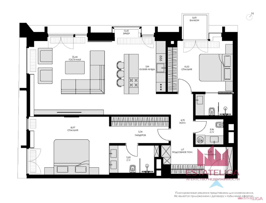 Продажа квартиры, ул. Братьев Фонченко - Фото 0