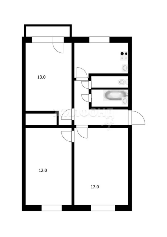 Продажа квартиры, Горный, Тогучинский район, Молодёжная - Фото 7