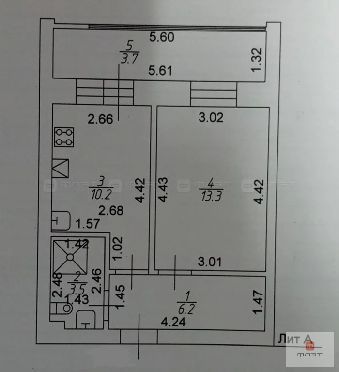 Продажа квартиры, ж/д станции Высокая Гора, Высокогорский район, ул. ... - Фото 9