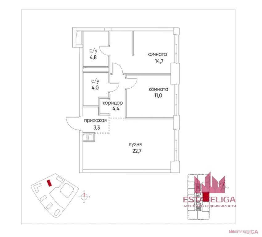 Продажа квартиры в новостройке, ул. Нижние Мневники - Фото 0