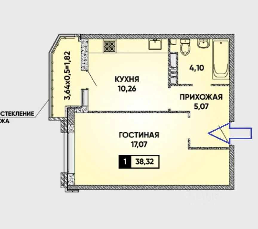 Продажа квартиры, Краснодар, улица Григория Булгакова - Фото 8