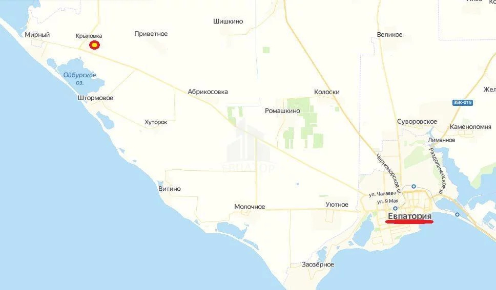 Витино карта со спутника