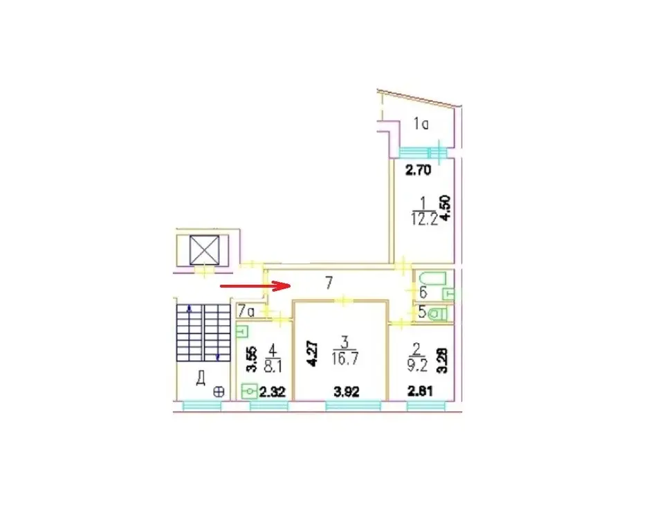 Продаю трехкомнатную квартиру 59.4м Коптевская ул., 18к2, Москва, САО, - Фото 46