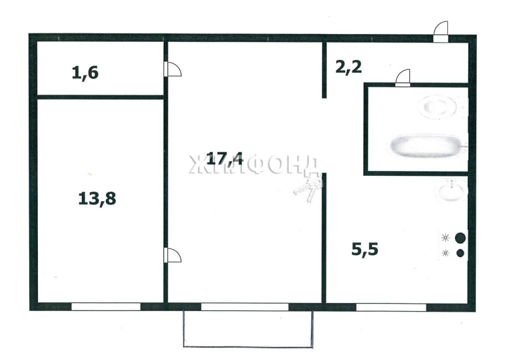 Продажа квартиры, Новосибирск, ул. Спартака - Фото 1