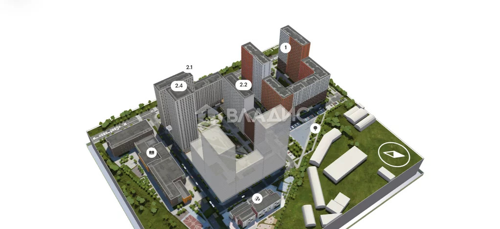 Москва, жилой комплекс Кольская 8, д.2.2, 3-комнатная квартира на . - Фото 8