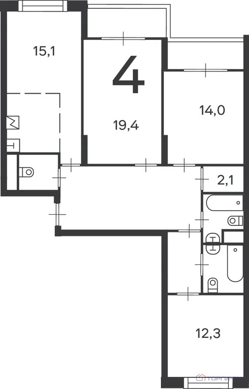 Продажа квартиры, ул. Клинская - Фото 8