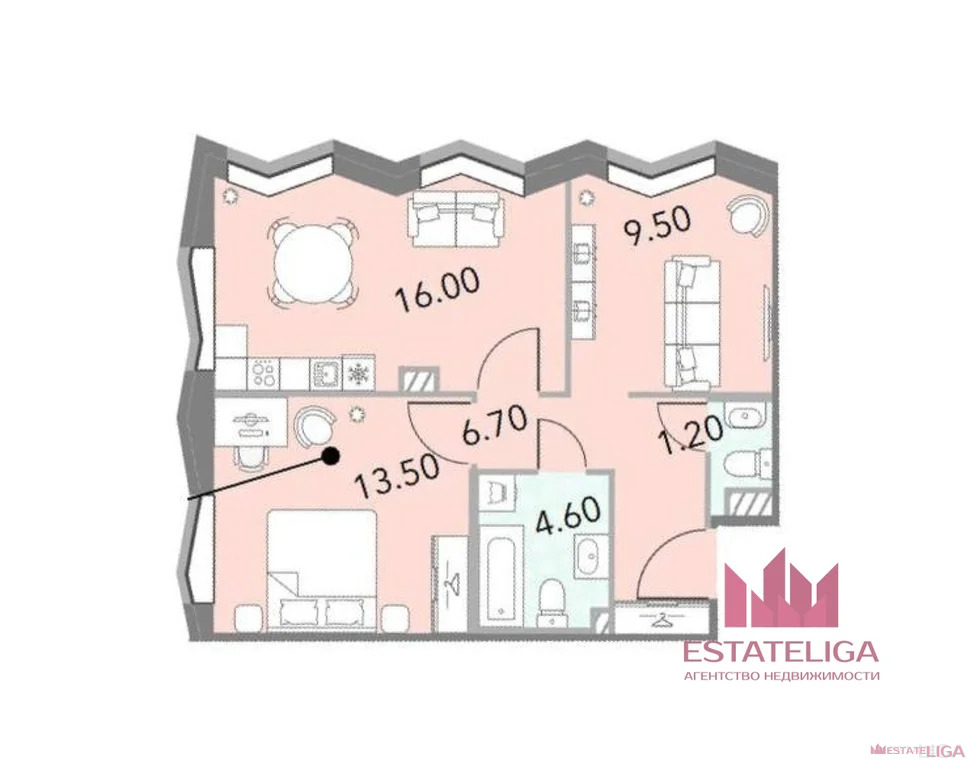 Продажа квартиры, улица Архитектора Щусева - Фото 8