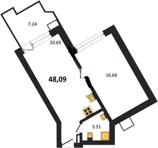 Продажа квартиры в новостройке, Севастополь, Качинское ш. - Фото 1
