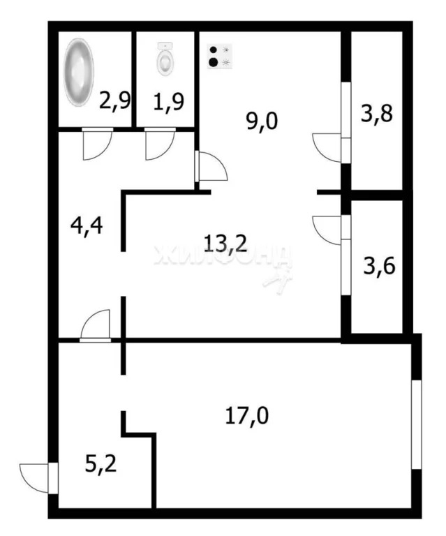 Продажа квартиры, Новосибирск, Звёздная - Фото 0