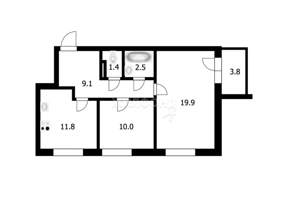 Продажа квартиры, Новосибирск, ул. Никитина - Фото 18