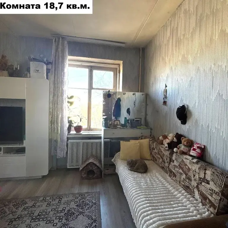 Продаю комнату 71.2/18.7м ул. Мира, 9, Мытищи, Московская область, ... - Фото 12