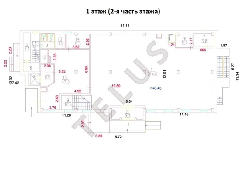 м. Медведково, Тайнинская ул., 1385,5 м2, Здание (ном. объекта: 5471) - Фото 7