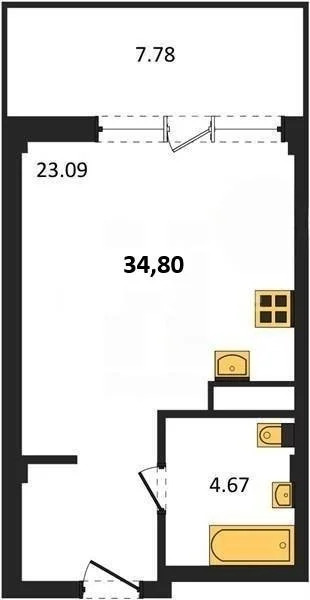 Продажа квартиры в новостройке, Севастополь, ул. Летчиков - Фото 1