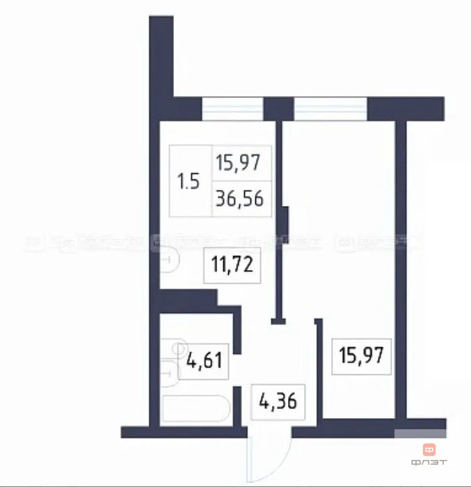 Продажа квартиры, Казань, ул. Ярышлар - Фото 5