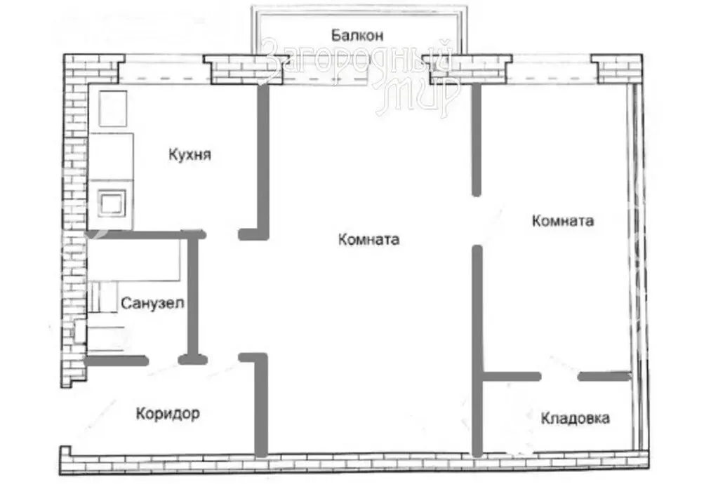 Двухкомнатная квартира в Москве. - Фото 18