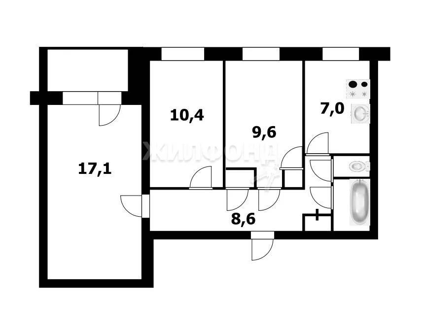 Продажа квартиры, Новосибирск, ул. Герцена - Фото 16