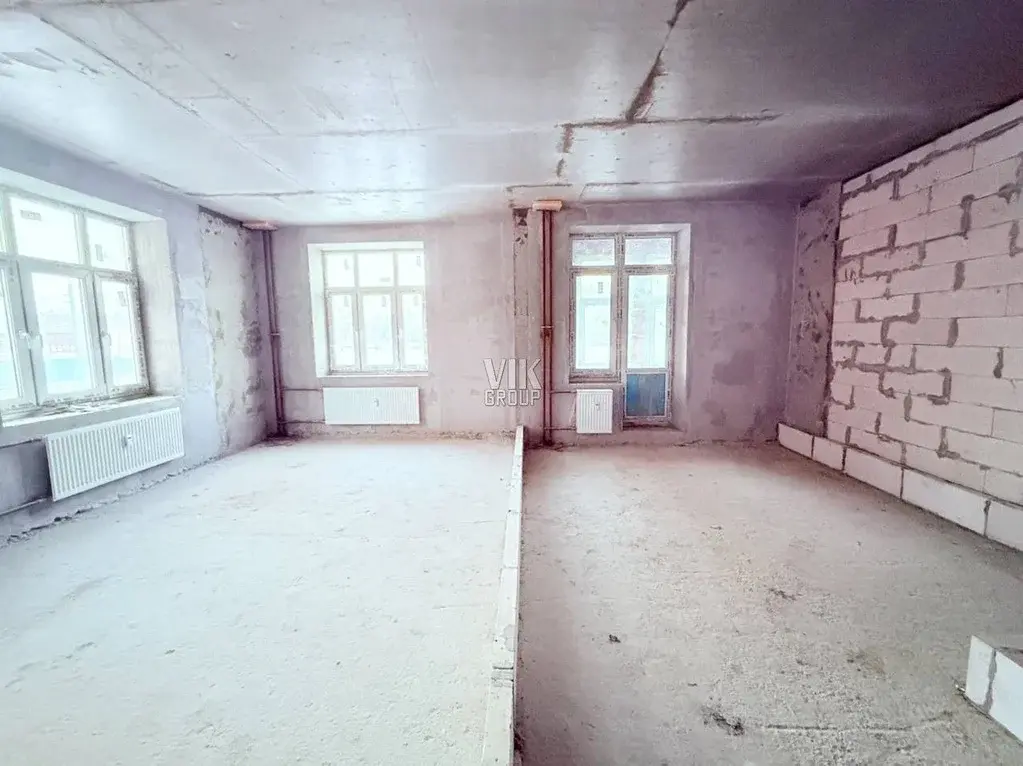 Продается двухкомнатная квартира (без отделки) в пгт Сабурово - Фото 2