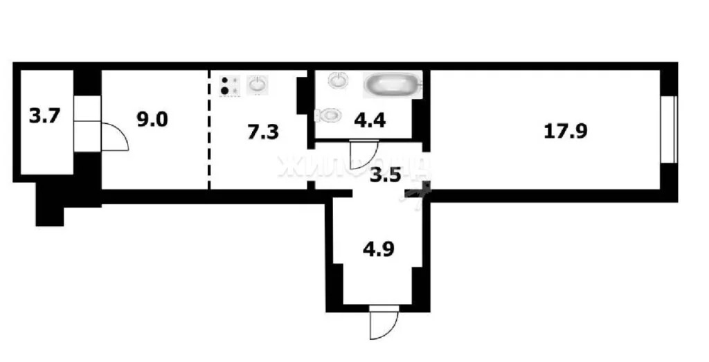 Продажа квартиры, Элитный, Новосибирский район, Венская - Фото 19