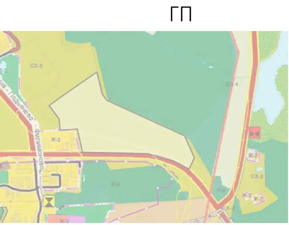 Промышленный участок 10,8 Га в 50 км от МКАД по Рогачевскому шоссе - Фото 4