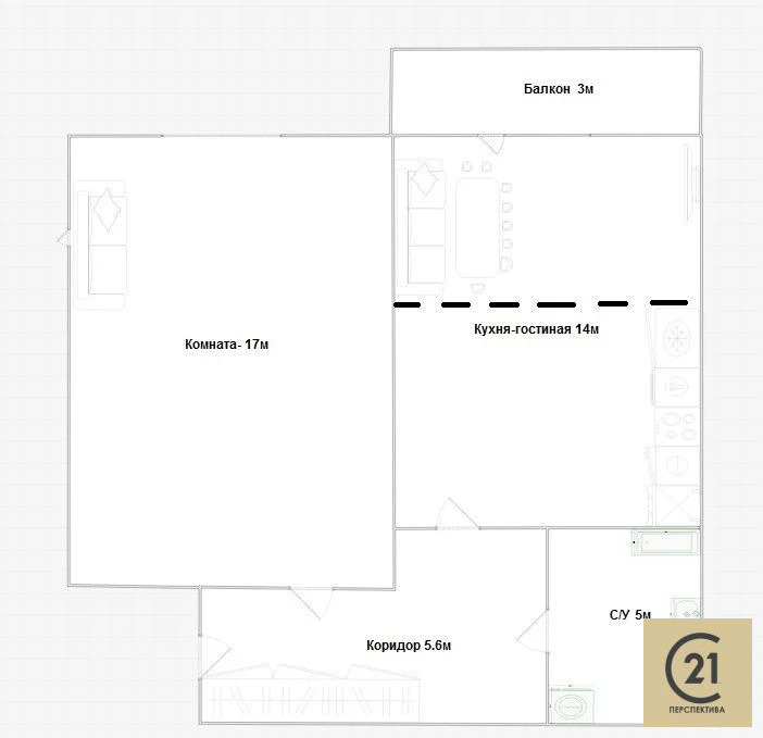 Продажа квартиры, Марусино, Люберецкий район, улица Заречная - Фото 2