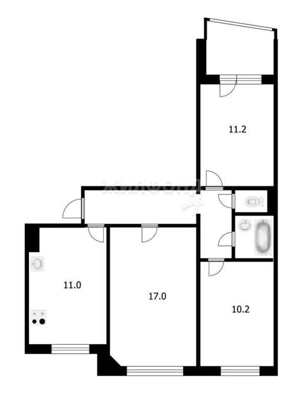 Продажа квартиры, Новосибирск, ул. Вяземская - Фото 0