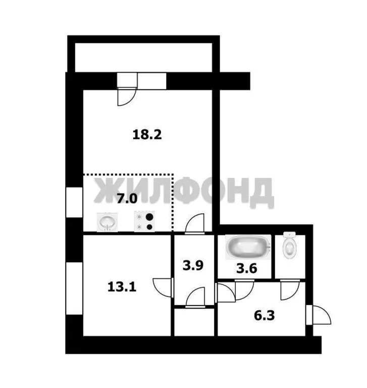 Продажа квартиры, Новосибирск, Виталия Потылицына - Фото 17