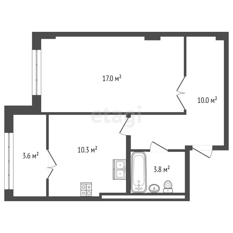 Продажа квартиры, Щелково, Щелковский район, Богородский микрорайон, 3 . - Фото 9