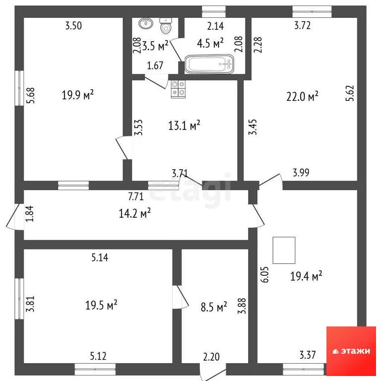 Продажа дома, Михайловка, Сакский район, ул. Трудовая - Фото 13