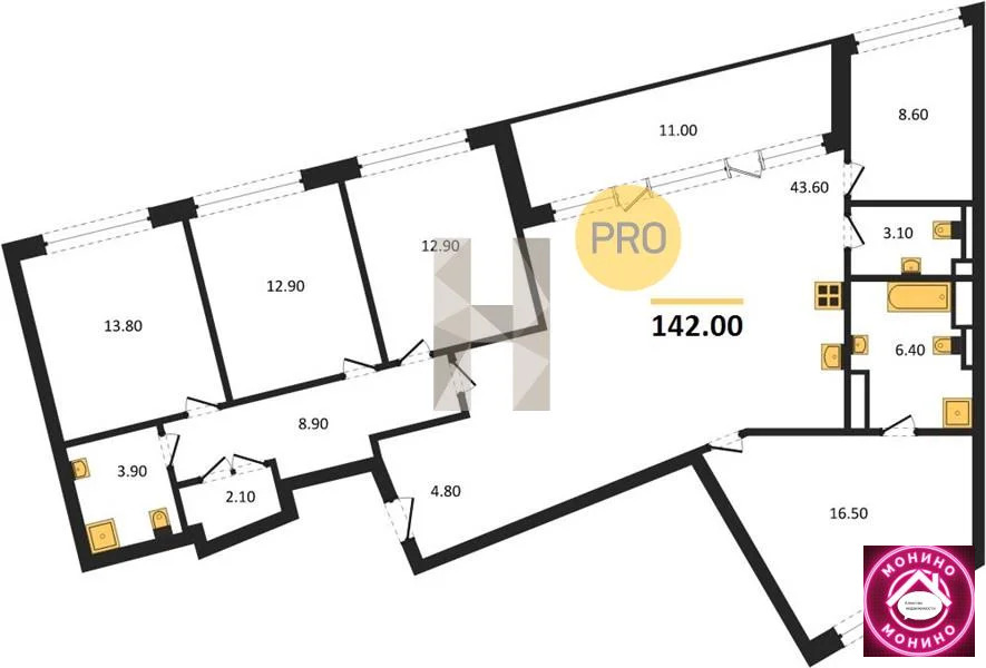 Продажа квартиры в новостройке, м. Терехово, ул. Нижние Мневники - Фото 0