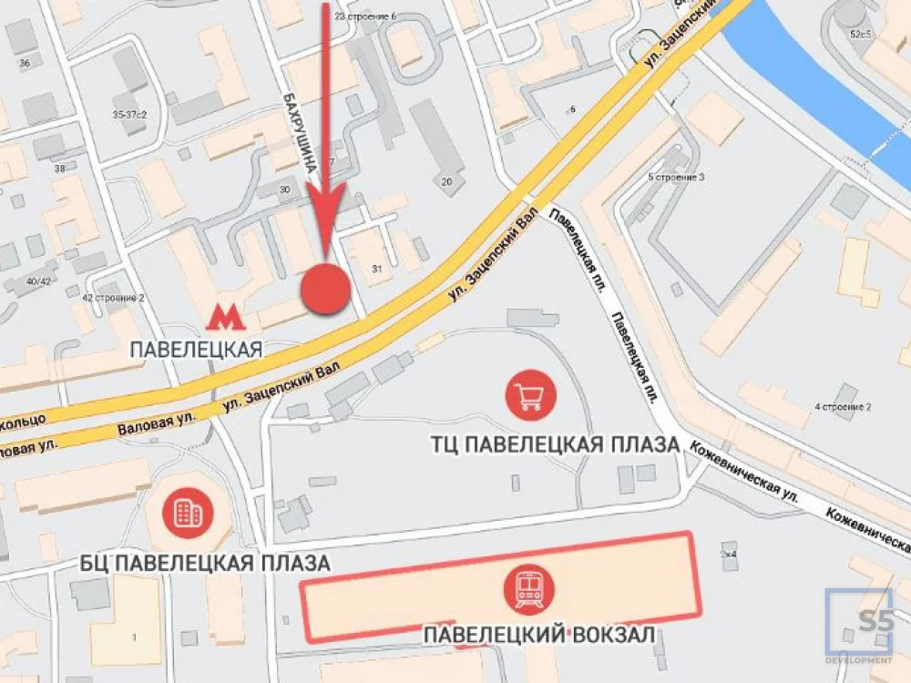 Аренда ПСН, м. Павелецкая, Бахрушина 36/14с3 - Фото 5