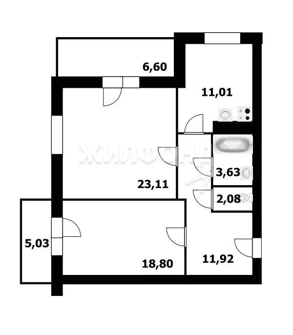 Продажа квартиры, Новосибирск, Сибиряков-Гвардейцев пл. - Фото 8