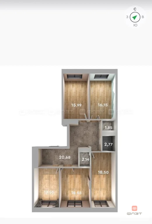 Продажа квартиры, Казань, ул. Сибгата Хакима - Фото 7