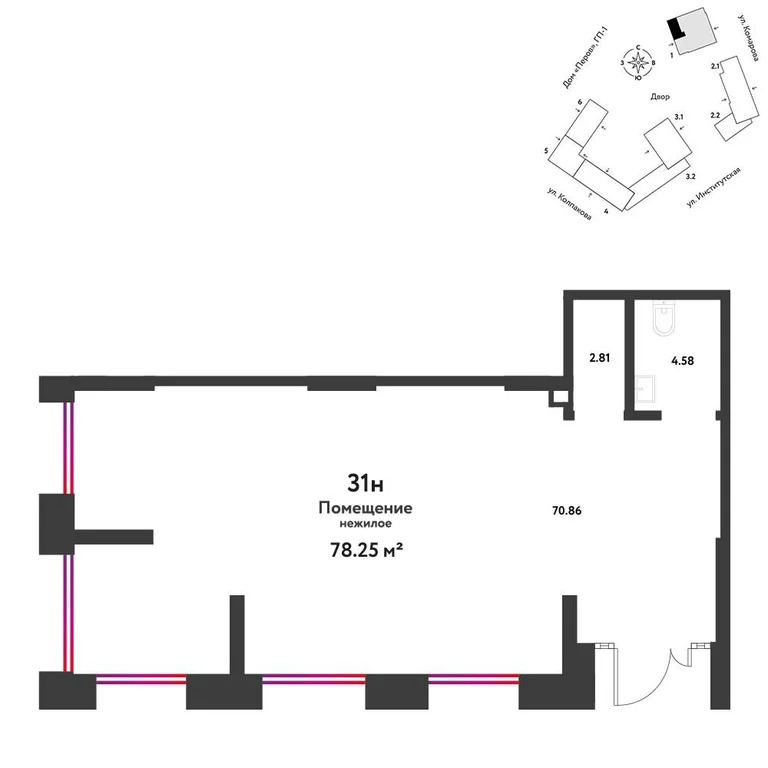 Продается ПСН 78.25 м2 - Фото 3