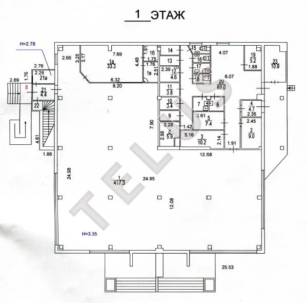 м. Печатники, ул. Гурьянова, 1201 м2, "Продажа торгового помещения" ... - Фото 13