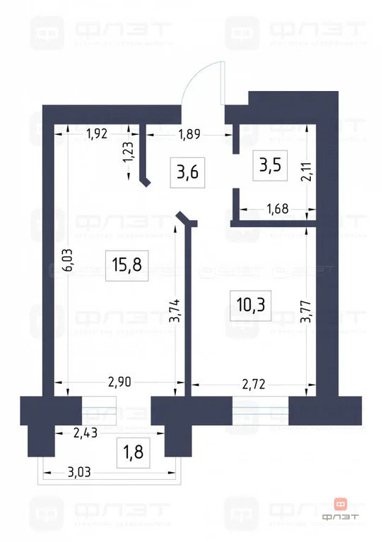 Продажа квартиры, Куюки, Пестречинский район, ул. Каспийская - Фото 19